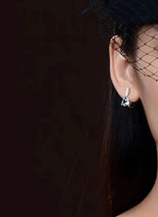 Sky Blue Topaz Spinel Earrings | 925 Sterling Silver