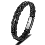 Chain Leather bracelet